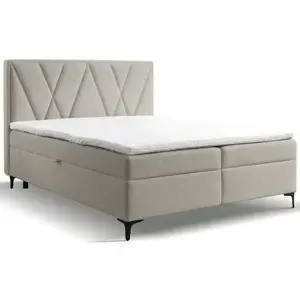 Kontinentális ágy Madryt 160x200 + topper Trenza 8 kép
