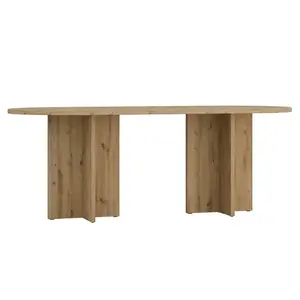 Asztal Loen 204x90 Tölgy Artisan kép