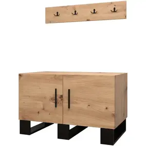 Előszobafal Tölgy Artisan kép