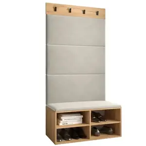 Előszobafal Miro tölgy craft panel bézs kép