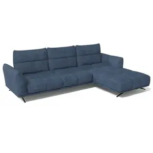 Sarokgarnitúra szett Giovanni 2R-LC Perfect Harmony 77 sötétkék kép