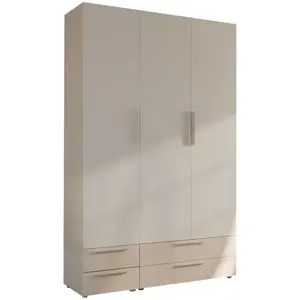 Szekrény Moduklix Set 10 Fehér/Homokszínű kép