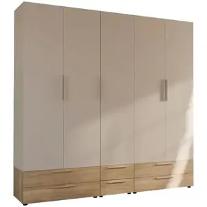 Szekrény Moduklix Set 22 Homokszínű/ Tölgy Mauvella kép