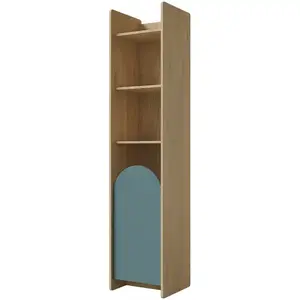 Regál Lexi 3lcremona/Macadamia/Tengeri kép