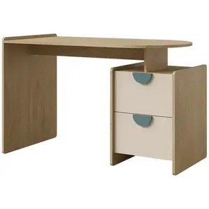 Íróasztal Lexi 12l/P Cremona/Macadamia/Tenger kép