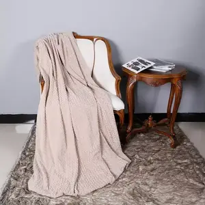 Pléd Allantis 170x220 bézs kép