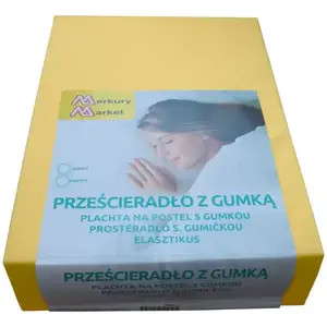 Elasztikus Jersey 90x200 kol. 5102 sárga kép