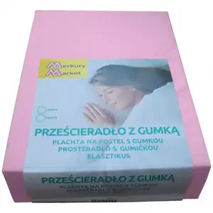 Elasztikus Jersey 200x220 kol. 4605 világos rózsaszín kép