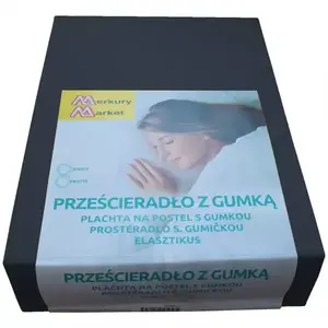 Elasztikus Jersey 160x200 kol. 6148 fekete kép