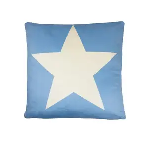 Párna Astra 04 kék/ekrü 40x40 Merkury Home kép