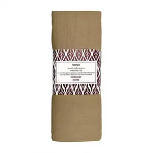 Lepedő elasztikus Mono pamut fehér 140x200 + 25 Merkury Home kép
