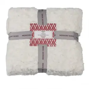 Pléd Sirius ekrü 170x220 Merkury Home kép
