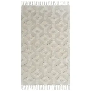 Szőnyeg Boho 89 ekrü 70x140 Merkury Home kép