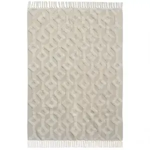 Szőnyeg Boho 90 ekrü 130x170 Merkury Home kép