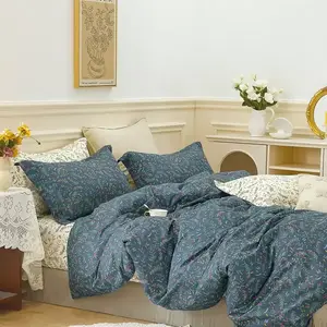 Ágynemű - pamut, szatén ALBS-01334B 200x220 cm Lasher kép