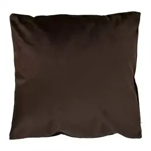 Párnahuzat Plain Velvet 40x40 cm barna kép