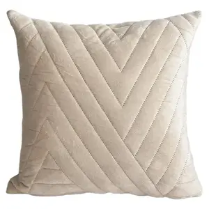 Párnahuzat Lili RQ-191 40x40 cm sötét bézs kép