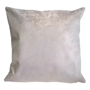 Párnahuzat Plain Velvet YX514 40x40cm krém kép