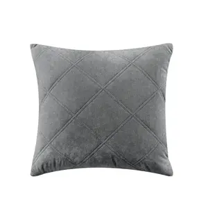 Párnahuzat Ela RQ-110 szürke 40x40 cm kép