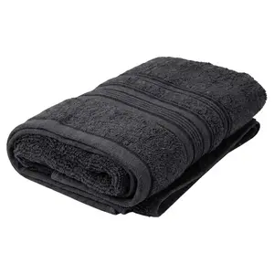 Törölköző Viscose Fancy 50x100 cm Fekete kép