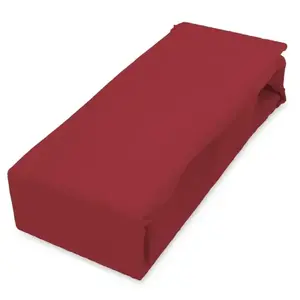 Lepedő Jersey gumiszalaggal 200x220 piros kép