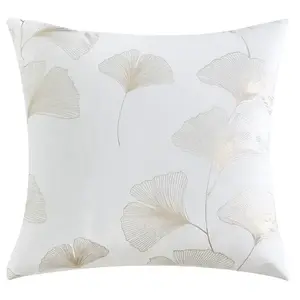 Párnahuzat Ginko krémszínű 40x40 cm kép