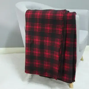 Pléd Red Lattice 170x220 kép