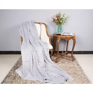 Pléd Meriono 170x220 szürke kép