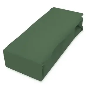 Lepedő Jersey gumiszalaggal 200x220 zöld kép