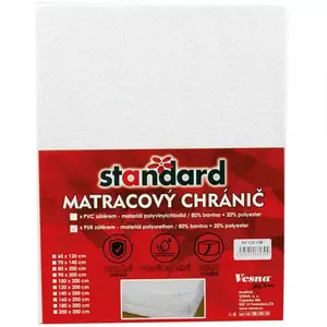 Elasztikus matracvédő 90x200 , fehér kép