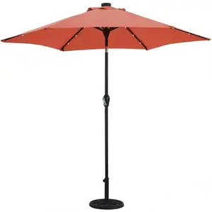 Kerti napernyő LED 300 cm kép