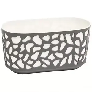 Erkély virágcserép DUET 40 cm bézs / antracit kép