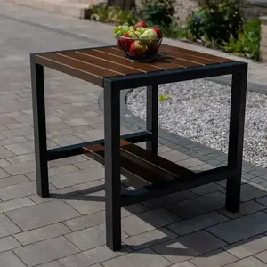 Asztal modern kis diófa kép