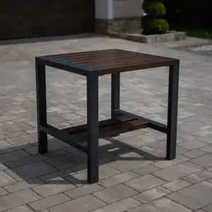 Asztal modern kis rózsafa kép