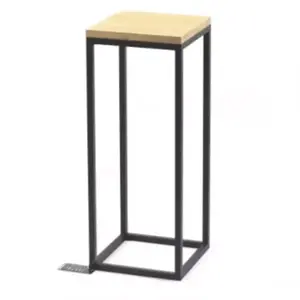 Virágállvány Tavolo fekete 60x23, 5 kép
