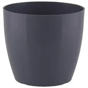 Virágcserép San Remo 14 cm antracit kép