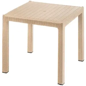 Asztal Infinitty bézs 90x90 cm kép