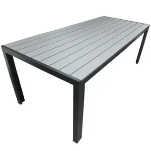 Asztal Douglas szürke 205x90 cm kép