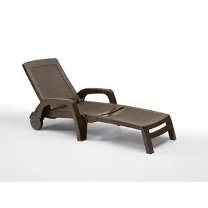 Kerti nyugágy Miami barna kép