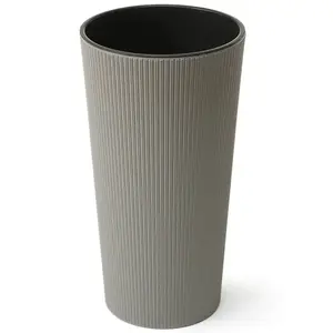Virágcserép Lilia 190 Jumper eco wood szürke kép