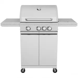 Mercado gázgrill Vibes Silver 3+1 11, 5 kW kép