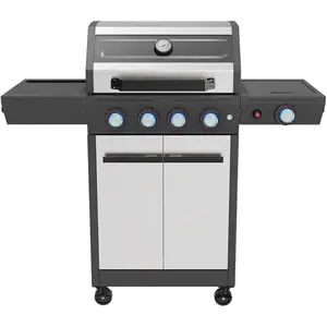 Mercado gázgrill Luxe silver 4+1 15kw kép
