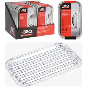 Grilltálca alumínium 5 db kép