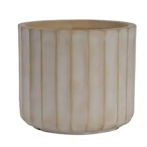 Virágcserép LT14602-4S 30x30x26 P252A bézs kép