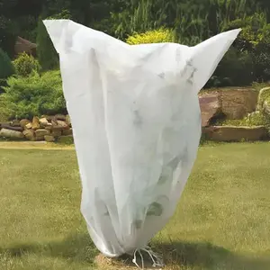 Védőzsák, 0, 8 x 0, 8 m, 50 g/m², fehér kép