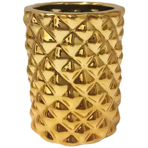 Virágcserép YS44188S/G Electroplating Effect D11xh13, 5 Gold kép