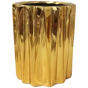 Virágcserép YS44187S/G Electroplating Effect D11, 5xh13, 5 Gold kép