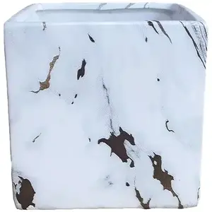 Virágcserép YS44148L ceramic Sq Water Transfer Effect 15 kép