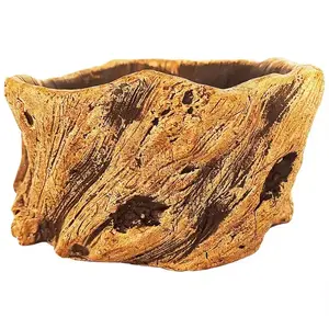 Virágcserép YS44396B cement 13x13x7, 5 Antique Brown kép