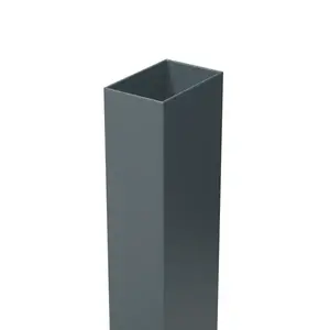 Oszlop 60x40 H-2000 horganyzás + RAL 7016 kép